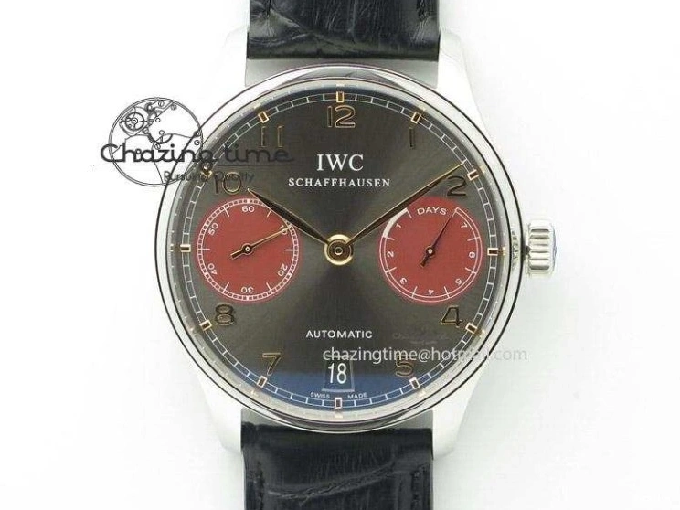 MIROTIME 0213 Chic Portuguese Tourbillon Power Reserve Moonphase SS White Dial Gold Numbers On Black Leather Strap 7319